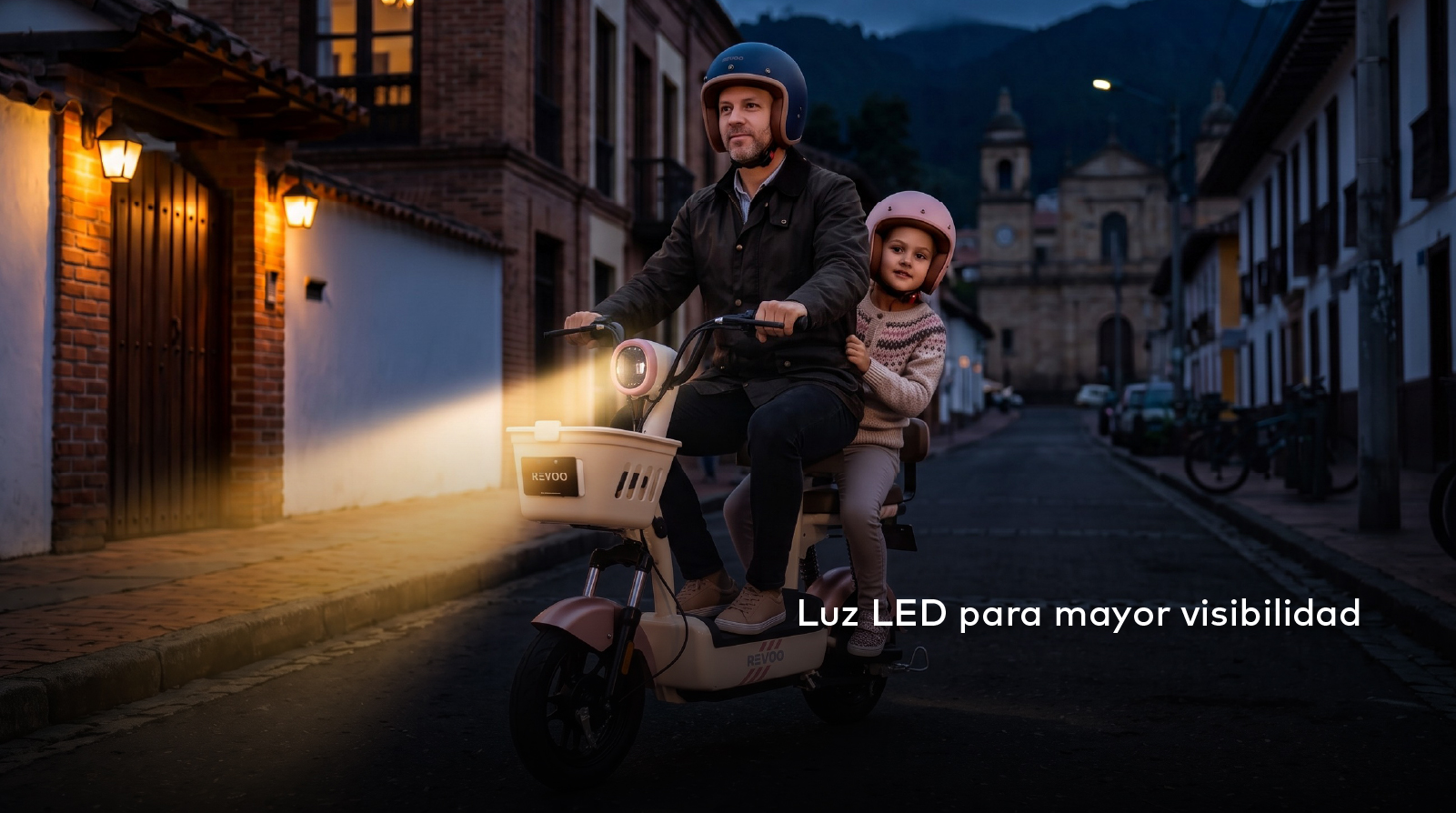 A04 — Luz LED para mayor visibilidad